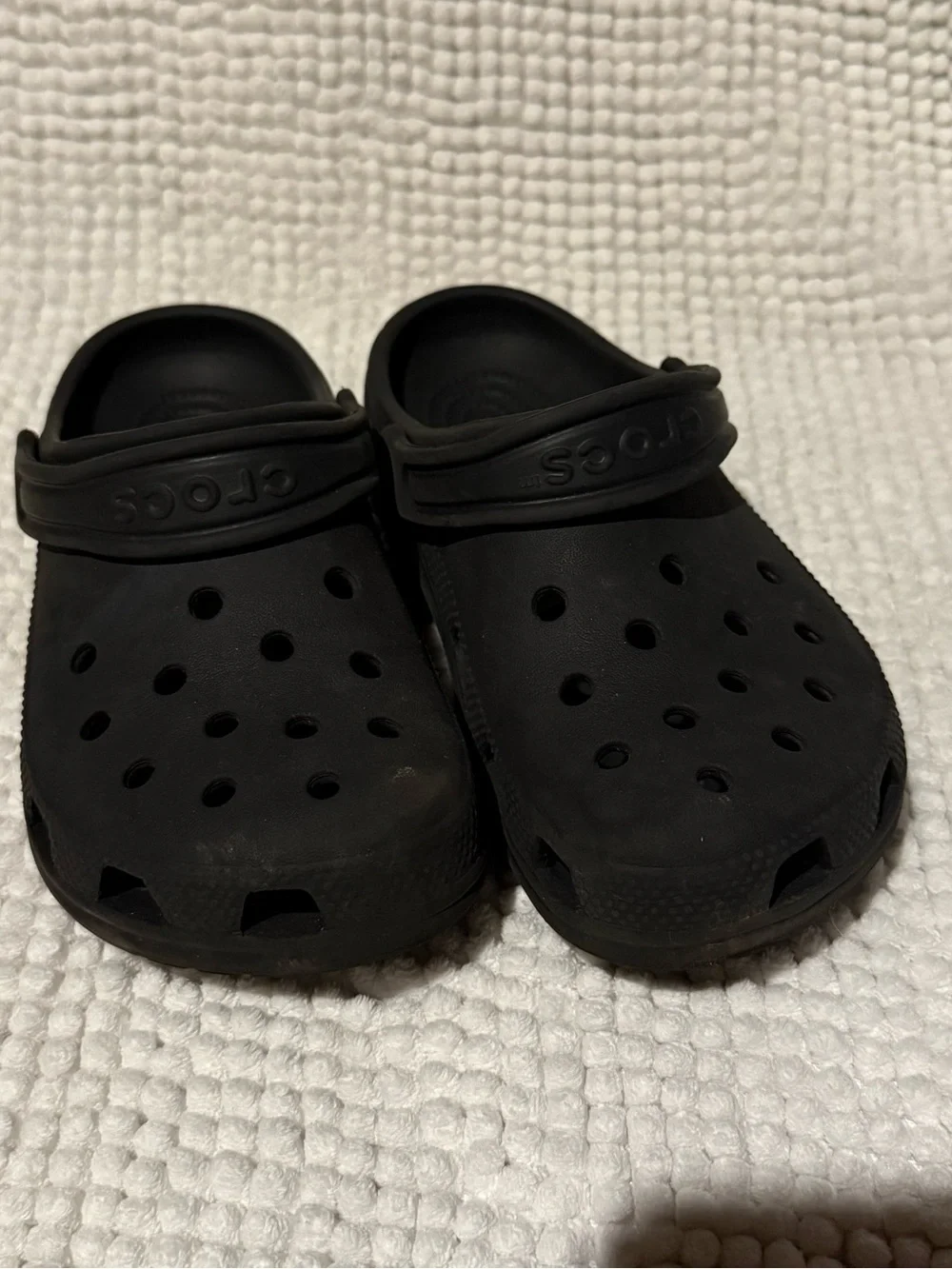 Kids Black Crocs Shoes - Classic Comfort